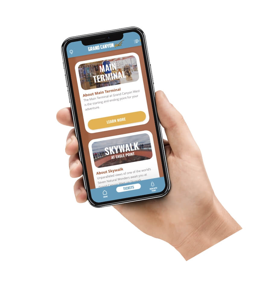 Téléchargez l'application Free Grand Canyon App for Touring Grand Canyon West
