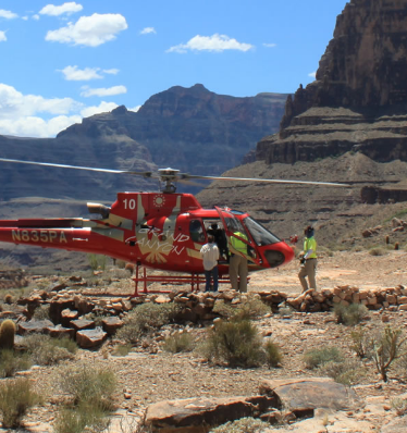 Ventes de groupe Helicopter Tours